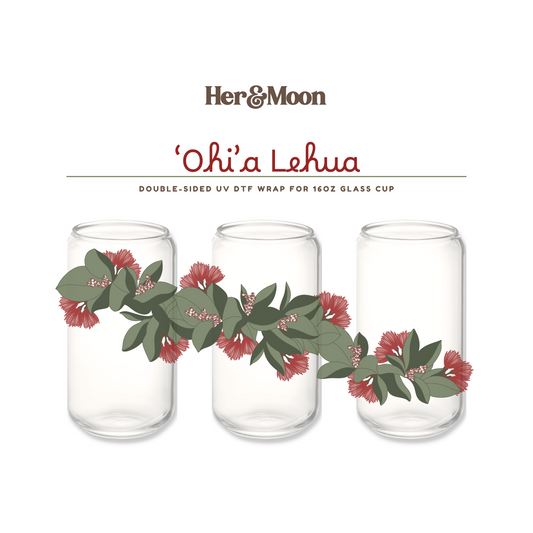 UV DTF Cup Wrap - LEHUA